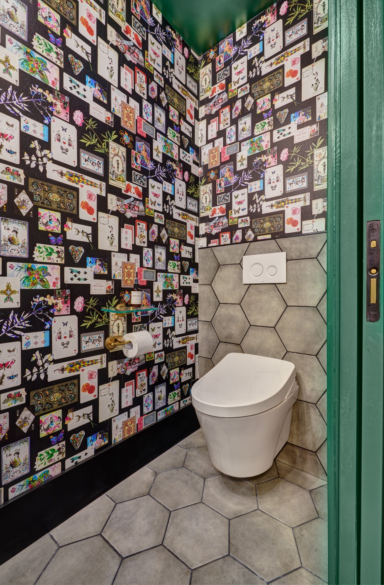 Thorpe Andres Sacramento Arden Park Custom Hall Powder Bathrooms Remodel6