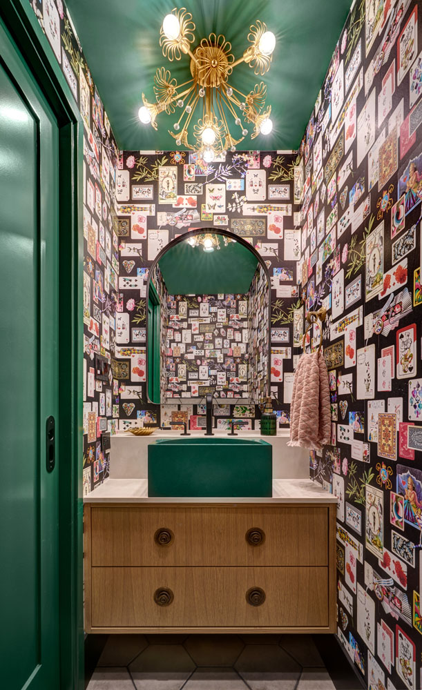 Thorpe Andres Sacramento Arden Park Custom Hall Powder Bathrooms Remodel7 2